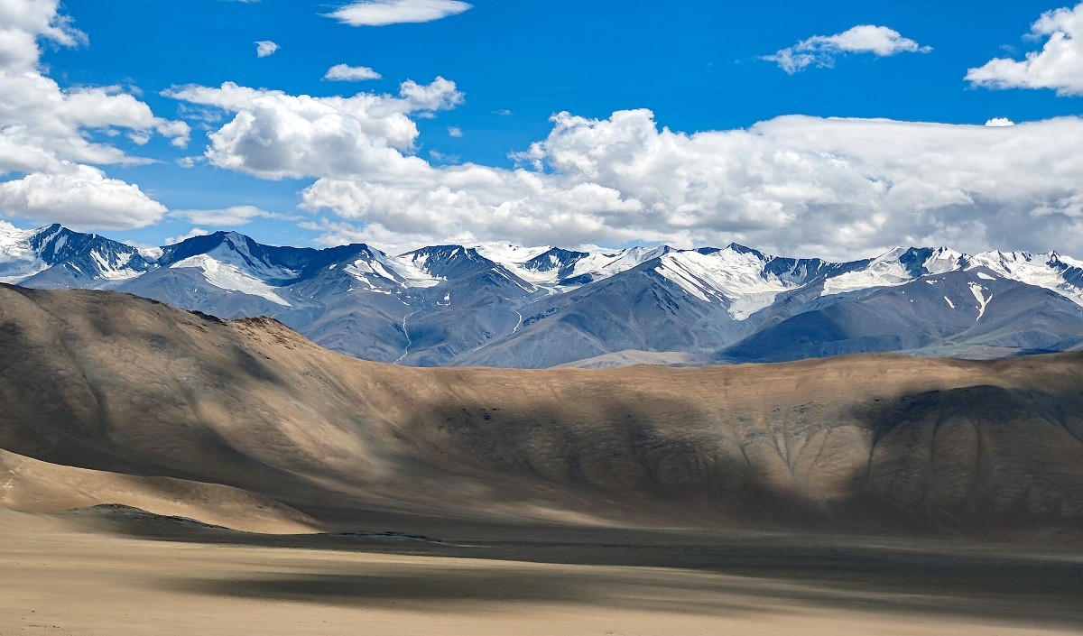 what strict message did india give today on the announcement of new county in ladakh region